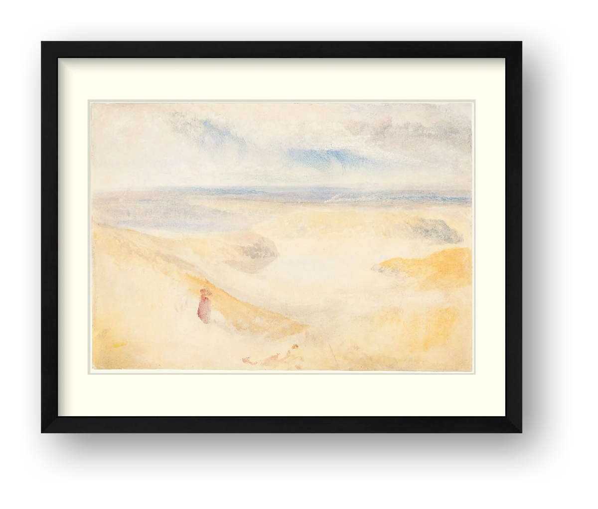 Turner — A Yorkshire River — framed