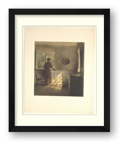 Ilsted — Morgensol (Morning Sun) — framed