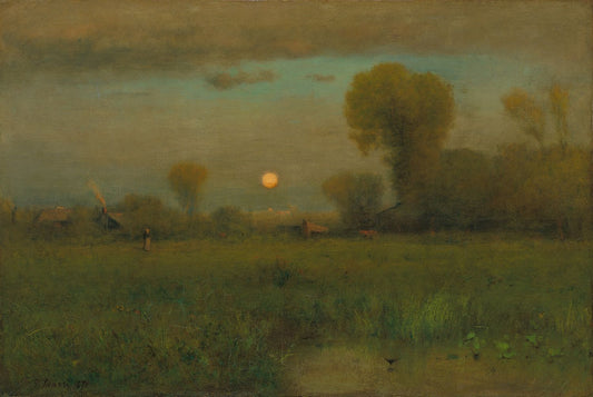 Inness — Harvest Moon