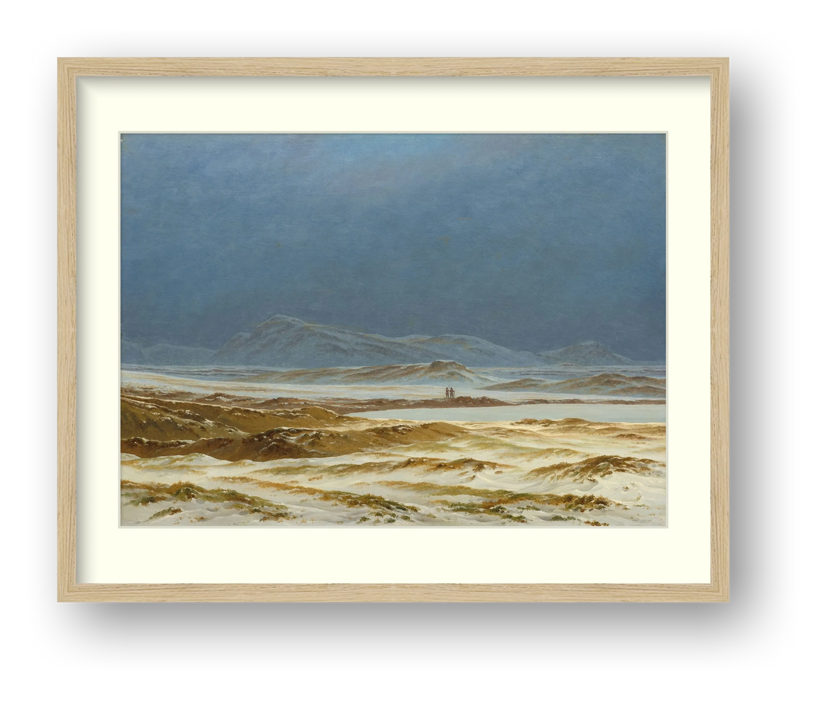 Friedrich — Northern Landscape, Spring — framed