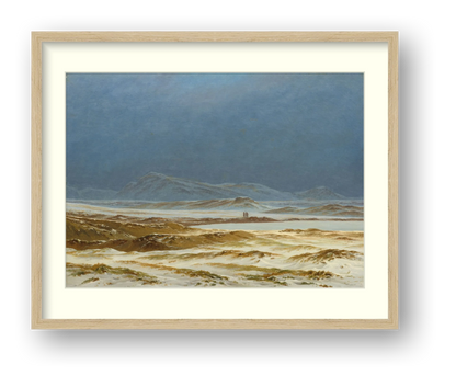 Friedrich — Northern Landscape, Spring — framed