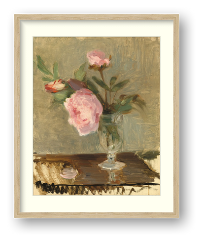 Morisot — Peonies — framed